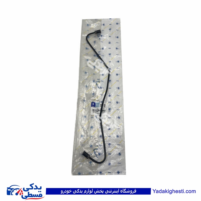 پژو لوله ترمز فلزی چرخ عقب راست 206 ت 5 ایساکو 1081102599 ( عمده )