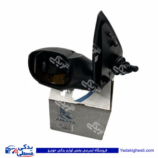 پژو آینه پژو206 دستی بدون فلاپ چپ آماتاصمد 15024458 ( عمده )