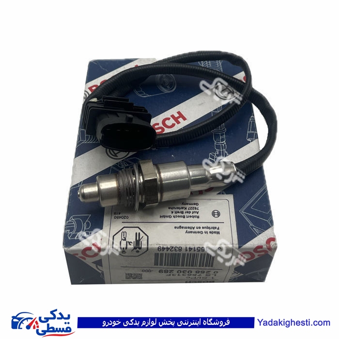 پژو سنسور اکسیژن EF7،206 207 سوکت جديدمشکی بوش BOUSH LS756313F ( عمده )