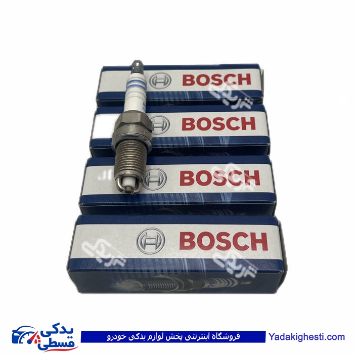 شمع بوش دو پلاتینه BOSH +9 مدل 4 تایی ( عمده ) FLR8LDC