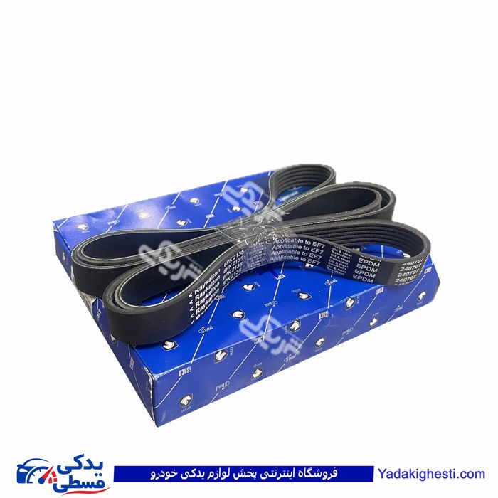 پژو تسمه دینام و کولر فرمان برقی 2135 ایساکو 2070203603