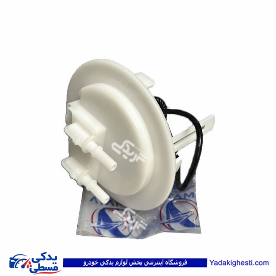 پژو درب پمپ بنزین کامل صفر درجه جدید 405 با شیلنگ آماتاصمد 11030808