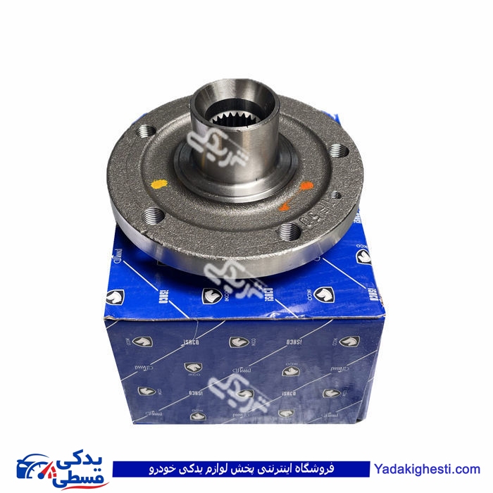 پژو توپی چرخ جلو 5 پیچ دنا پلاس توربو شارژ ایساکو 0450102799