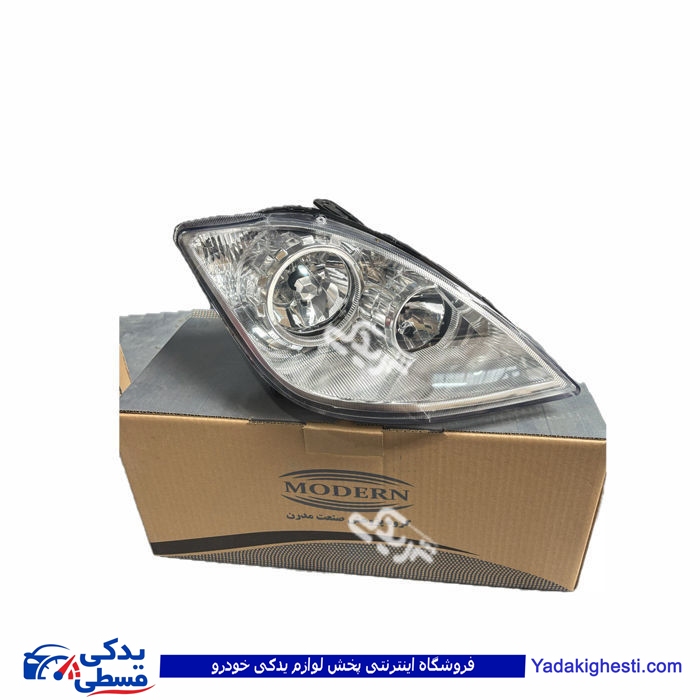 چراغ جلو راست تیبا (بدون موتور) مدرن 9000829983
