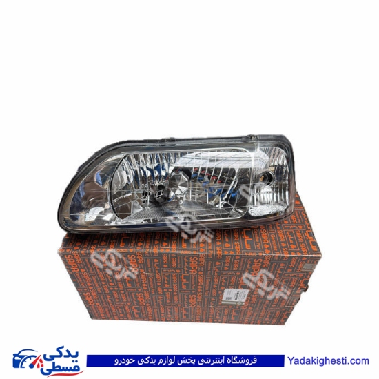 چراغ جلو 131و 141 پراید  چپ بدون موتور سایپایدک 5607894