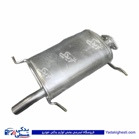 منبع اگزوز  پراید یورو 4 X100 بنزینی سایپایدک 524090