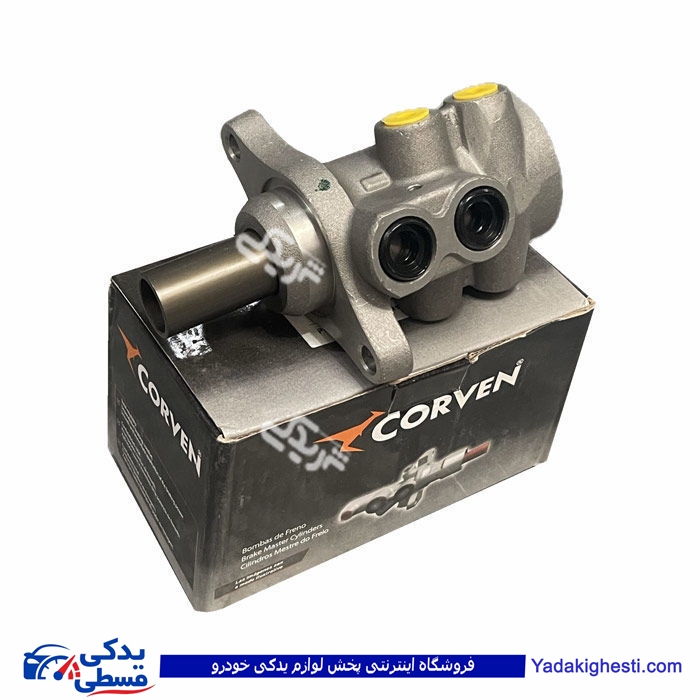 پمپ ترمز دو مداره پژو 206 تپل کوتاه CORVEN 9000853856