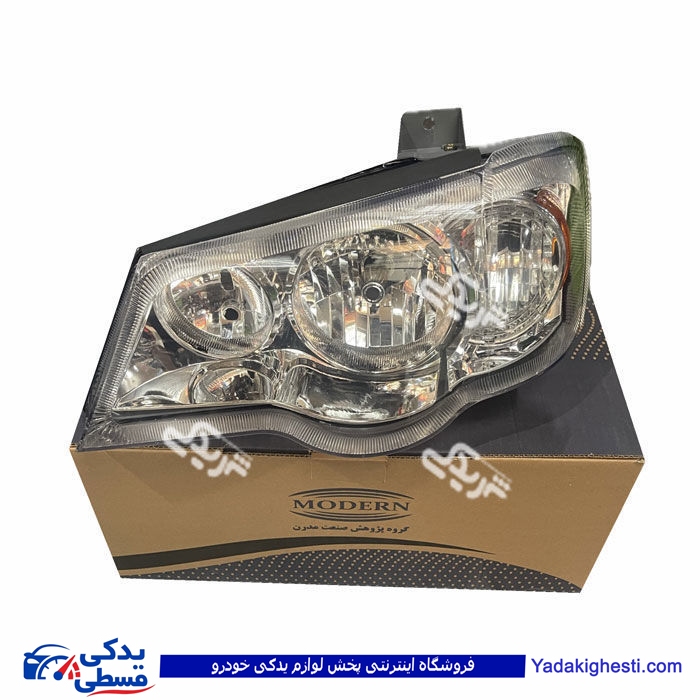 چراغ جلو پراید 132-111 (چپ /بدون موتور) جمع ساز  9000829777