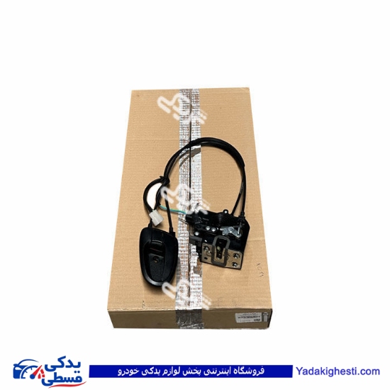 مجموعه قفل و دستگیره درب عقب تیبا  R كابلی فاقد پل سایپایدک 105214