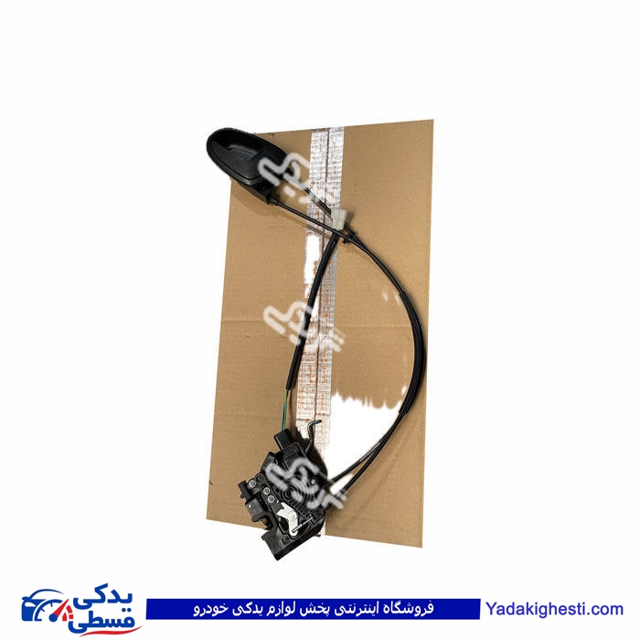 مجموعه قفل و دستگیره درب عقب تیبا  R كابلی فاقد پل سایپایدک 105214