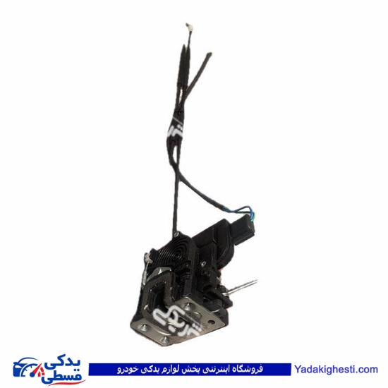 مجموعه قفل درب جلو L تك فیش كابلی(كیمیا ) تیبا سایپا 105683