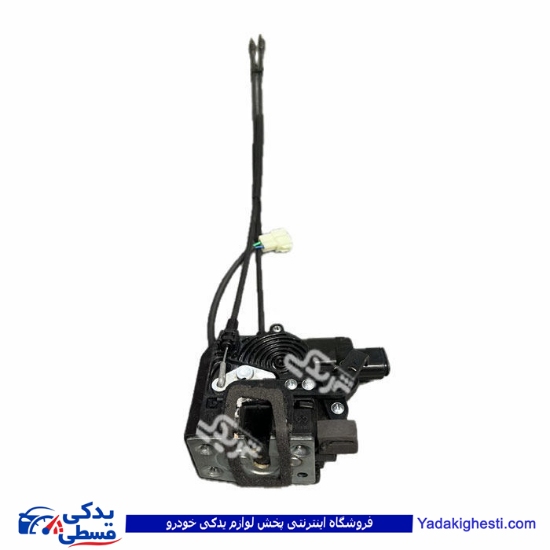 مجموعه قفل درب جلو R تك فیش كابلی (كیمیا) تیبا سایپا 105684