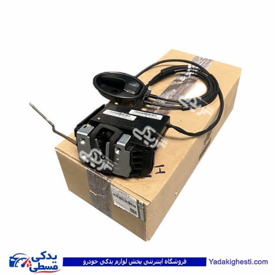 مجموعه قفل و دستگیره داخلی تیبا درب جلو L مشکی(کا 108435)