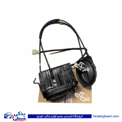 مجموعه قفل و دستگیره داخلی درب عقب تیبا راست مشکی سایپایدک  108436