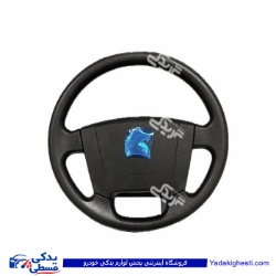 غربیلک فرمان پژو سمند مشکی جدید بدون ایربک دیناپارت 1405340