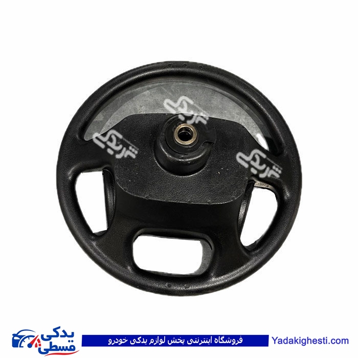 غربیلک فرمان پژو سمند مشکی جدید بدون ایربک دیناپارت 1405340