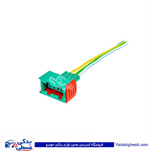 سوکت مادگی اکسیژن 4 فیش ساژم سبز 9000143095