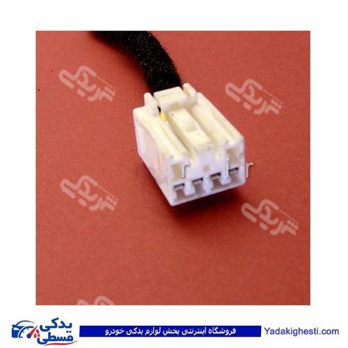 پراید سوکت کلید 6 فیش سفید تیبا 9000143248