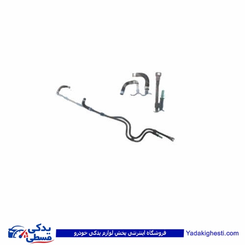 پژو شیلنگ بنزین رفت وبرگشت ریل سوخت ELXجدید دوستان 16606341
