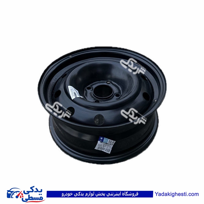 رینگ چرخ فولادی پژو سمند ایساکو0810101899