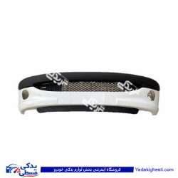 سپر جلو پژو 206 سفید با توری و ریش سپر و متعلقات ایساکو0890126601