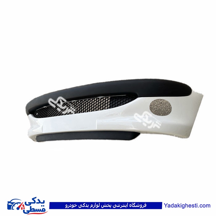 سپر جلو پژو 206 سفید با توری و ریش سپر و متعلقات ایساکو0890126601